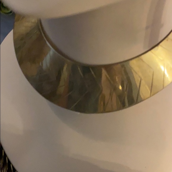 VINTAGE ALERT 80s called wants cuff necklace bk! - Picture 2 of 2